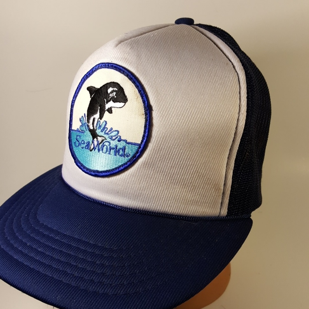 Seaworld vintage snapback hat